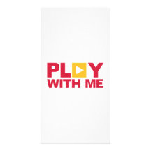 Play with me music picture card