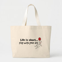 Play with Your Dog Canvas Bags