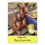 Play with  Your Food Greeting Cards