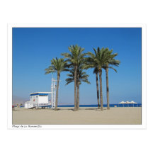 Playa De La Romanilla, Spain Post Card