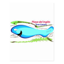 Playa del Ingles Gran Canaria Post Cards