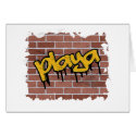playa graffiti design cards
