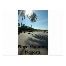 Playa Guiones Postcard
