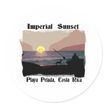 Playa Pelada Sunset Sticker