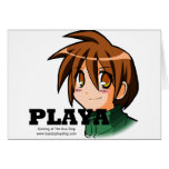 Playa Wear Greeting Cards