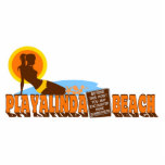 Playalinda Beach. photo sculptures