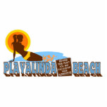 Playalinda Beach. photo sculptures