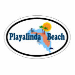 Playalinda Beach. photo sculptures