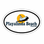 Playalinda Beach photo sculptures