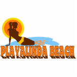 Playalinda Beach. photo sculptures