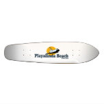 Playalinda Beach. skateboards