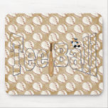Playball Tee Ball mousepads