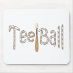 Playball Tee Ball mousepads