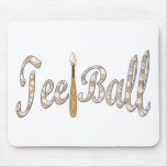 Playball Tee Ball mousepads
