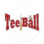 Playball Tee Ball stickers