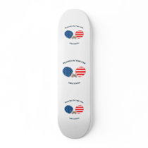 Played in USA Table Tennis Custom Skateboard