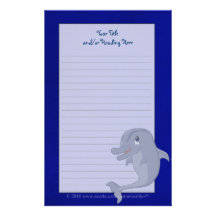 Playful Dolphin Stationery