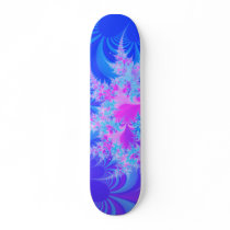 "Playful" Fractal Art Custom Skateboard