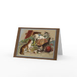 Playful Kittens Card