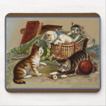 Playful Kittens Mousepad