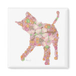 Playful Kitty in pINK Magnet