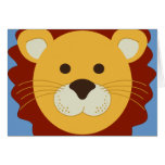 Playful Lion cards