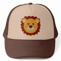 Playful Lion Mesh Hats