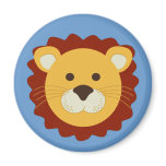 Playful Lion magnets