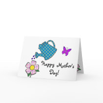 Playful Plaid Flower for Mother