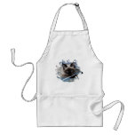 Playful Siamese aprons