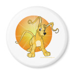 Playful yellow Gelert magnets
