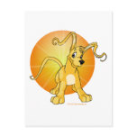 Playful yellow Gelert postcards
