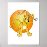 Playful yellow Gelert posters