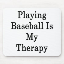 Playing Baseball Is My Therapy