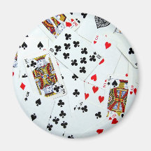 Playing Card games Magnet