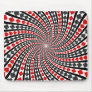 Playing Card Suits Spiral: Custom Mousepad
