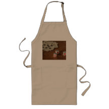 Playing Cards and Dice Long Apron