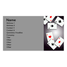 PLAYING CARDS GAMES POKER BLACKJACK GAMBLING GOFIS BUSINESS CARD TEMPLATES