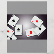 PLAYING CARDS GAMES POKER BLACKJACK GAMBLING GOFIS FLYERS