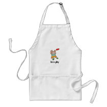 Playing Frisbee Apron