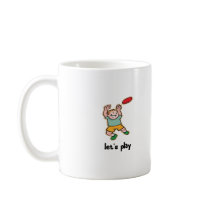 Playing Frisbee Coffee Mugs