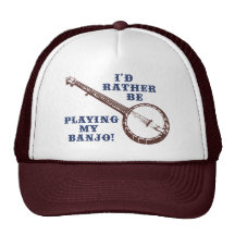 Playing My Banjo Hats