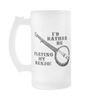Playing My Banjo Coffee Mug
