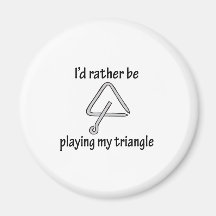 Playing My Triangle Magnets