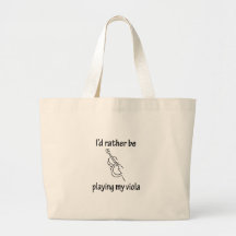 Playing My Viola Tote Bag