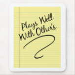 Plays Well With Other's mousepads