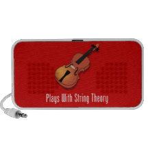 Plays With String Theory - Violin Mp3 Speakers