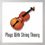Plays With String Theory - Violin posters