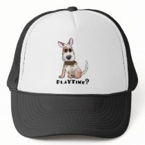 Playtime Cartoon Red Heeler Mesh Hat