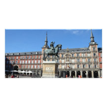 Plaza Mayor, Madrid Photo Card